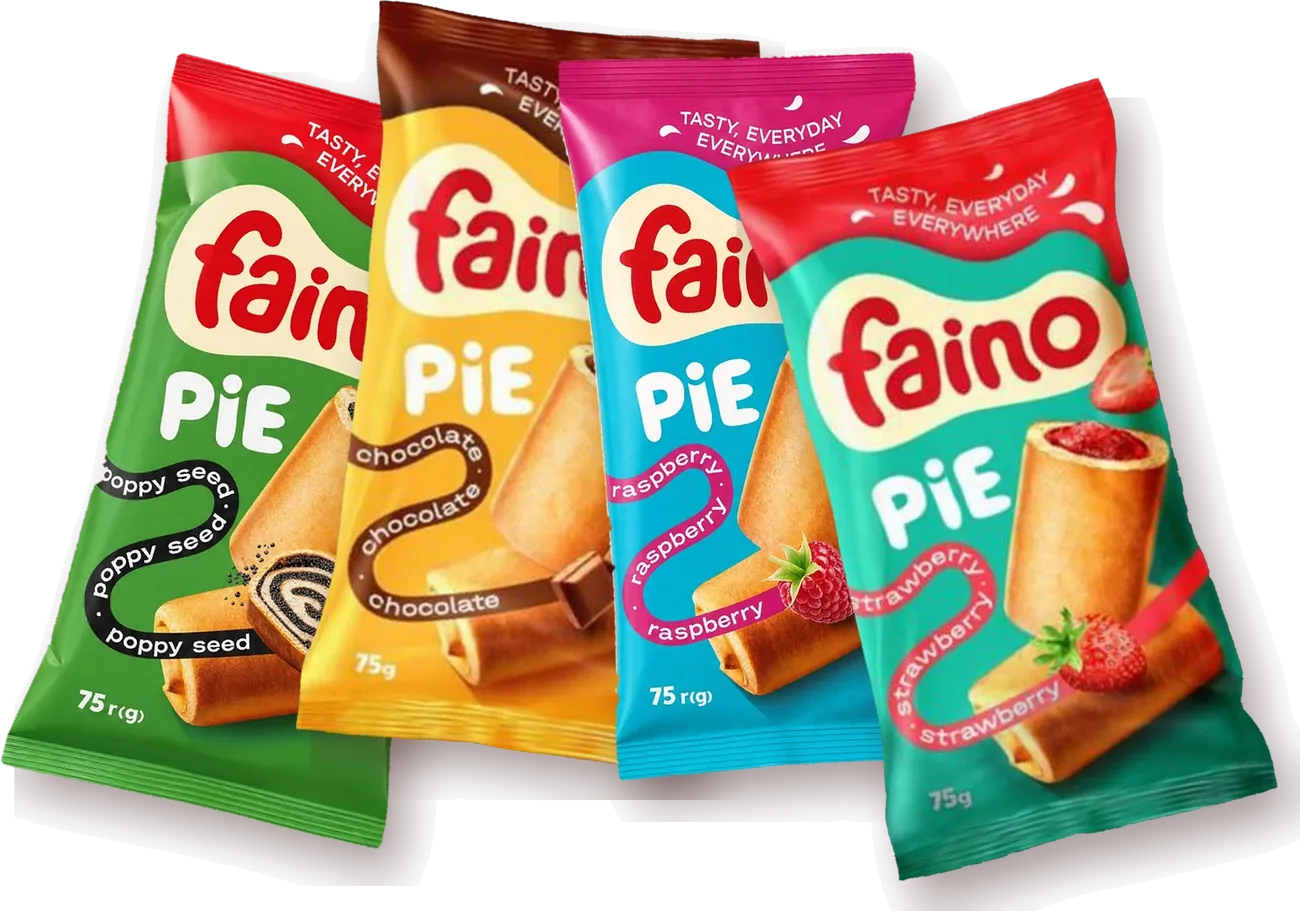 faino pies: poppy seed, chocolate, raspberry, strawberry